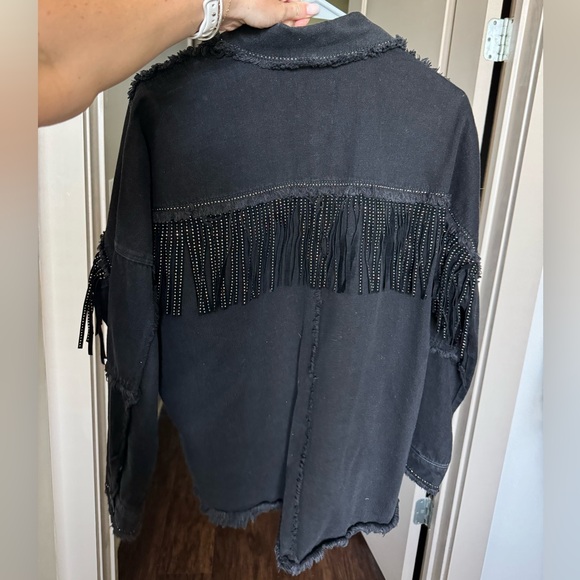 Zara Fringe Jacket - Picture 2 of 2